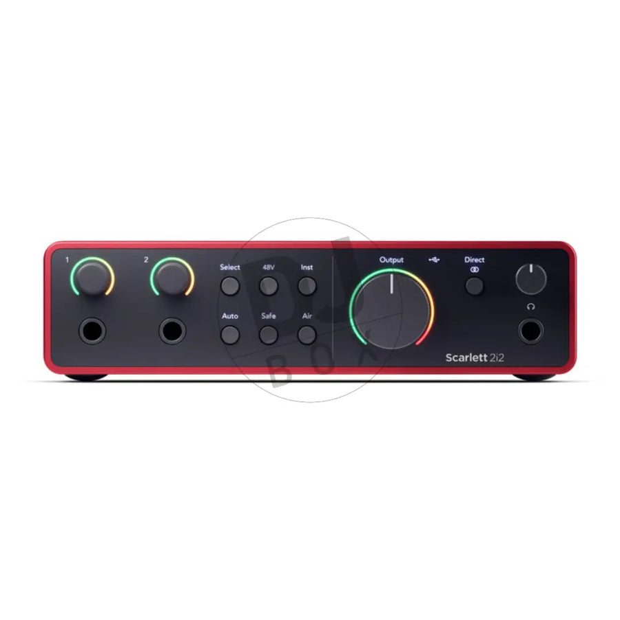 Focusrite Focusrite Scarlett 2i2 (4th Gen) at DJbox.ie DJ Shop