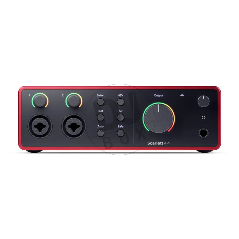 DTM・DAW Focusrite Scarlett Gen4 4i4 Focusrite Focusrite Scarlett 4i4 (4th Gen) - DJbox.ie DJ Shop