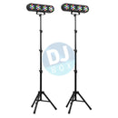 Fuzzix Fuzzix AllStar1 LED Party Light — Pair at DJbox.ie DJ Shop