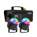 Fuzzix Fuzzix F500S Smoke Machine & Tornado Party Lights Package at DJbox.ie DJ Shop