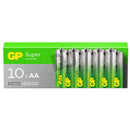 GP GP Alkaline Batteries Bulk Pack AA 1.5V – 10 Pack at DJbox.ie DJ Shop