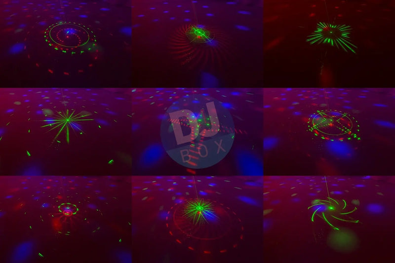 Max Max DJ10 Jelly Moon with Red/Green Laser at DJbox.ie DJ Shop