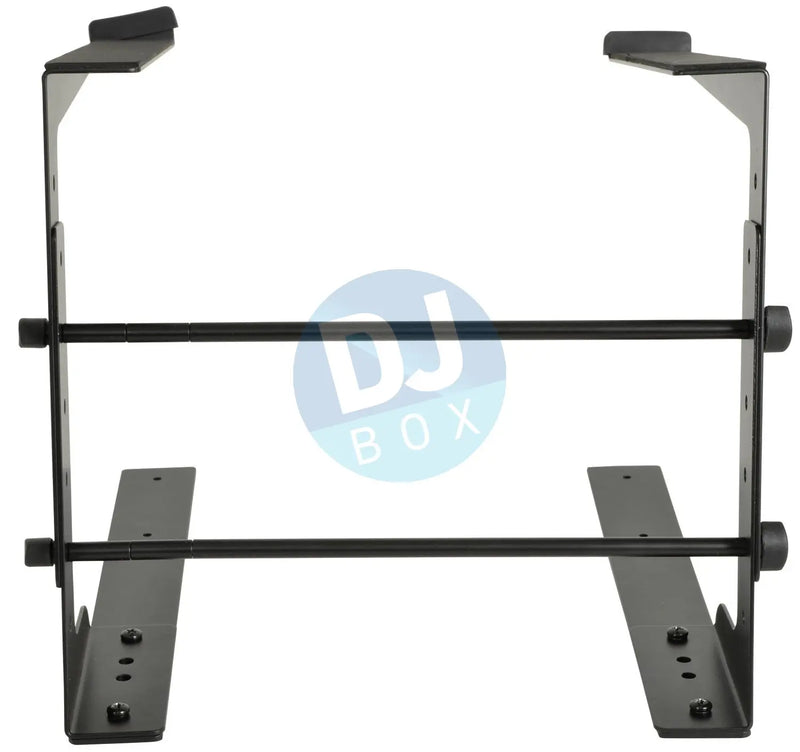 QTX Laptop stand - standard fixed position with desk mount at DJbox.ie DJ Shop
