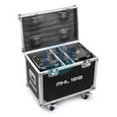 BeamZ MHL1912 Moving Head Wash with Zoom 2pcs in Flightcase at DJbox.ie DJ Shop