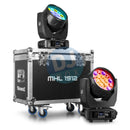 BeamZ MHL1912 Moving Head Wash with Zoom 2pcs in Flightcase at DJbox.ie DJ Shop