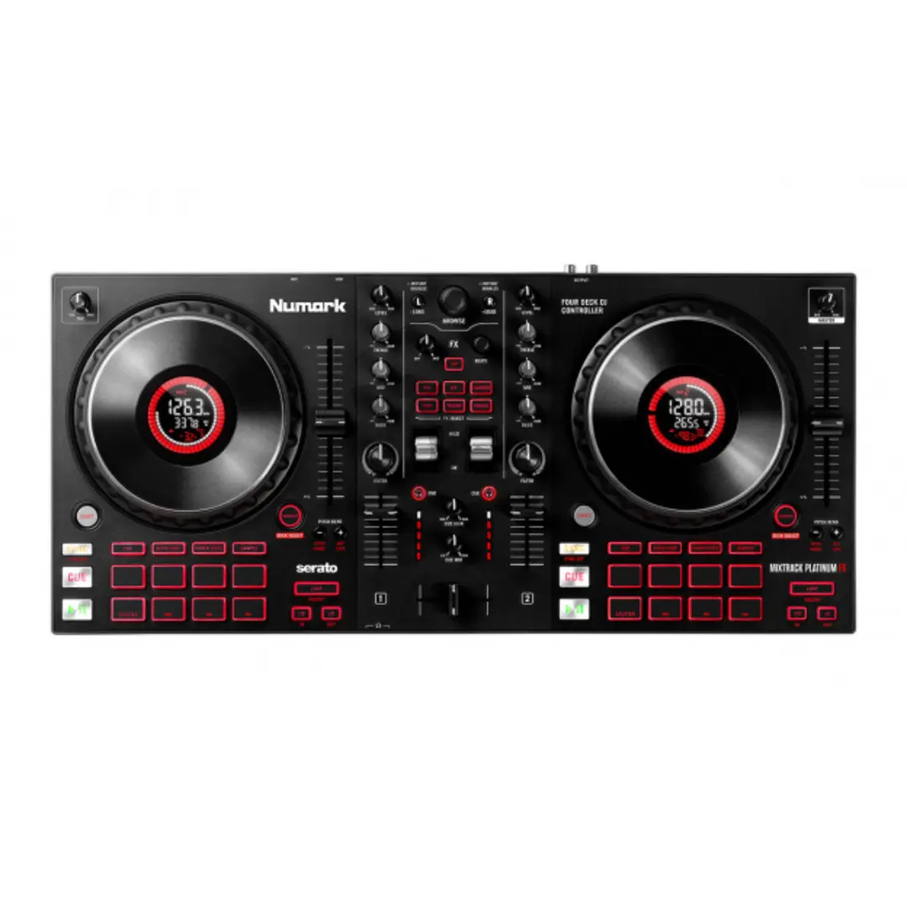 Numark Mixtrack Platinum FX 4-Deck Advanced DJ Controller at DJbox