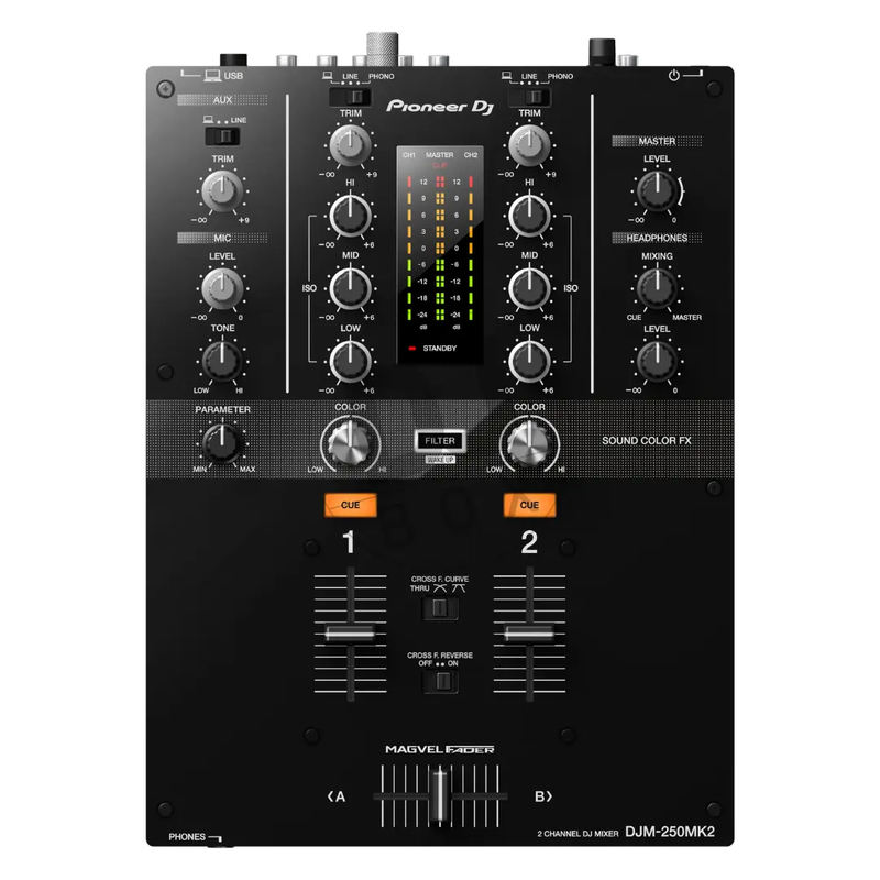 Pioneer DJ Pioneer DJ DJM-250 MK2 at DJbox.ie DJ Shop