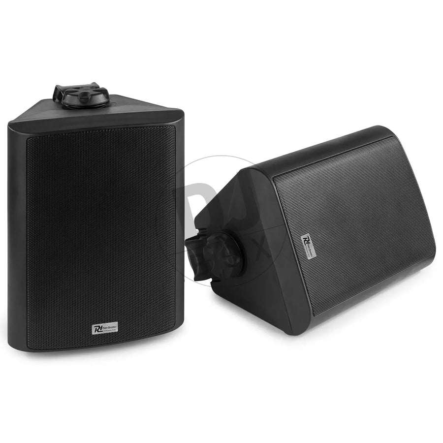 Power Dynamics Power Dynamics BC65V Black Speaker Pair 100V 8 Ohm 6,5" 150W - IPX5 at DJbox.ie DJ Shop