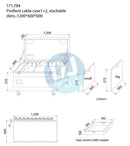 Power Dynamics Power Dynamics PD-FA2 Cable Case 2D 1T at DJbox.ie DJ Shop