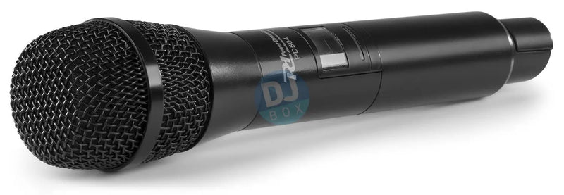 Power Dynamics Power Dynamics PD504H 4x 50-Channel UHF Wireless Microphone Set with 4 handheld microphones at DJbox.ie DJ Shop