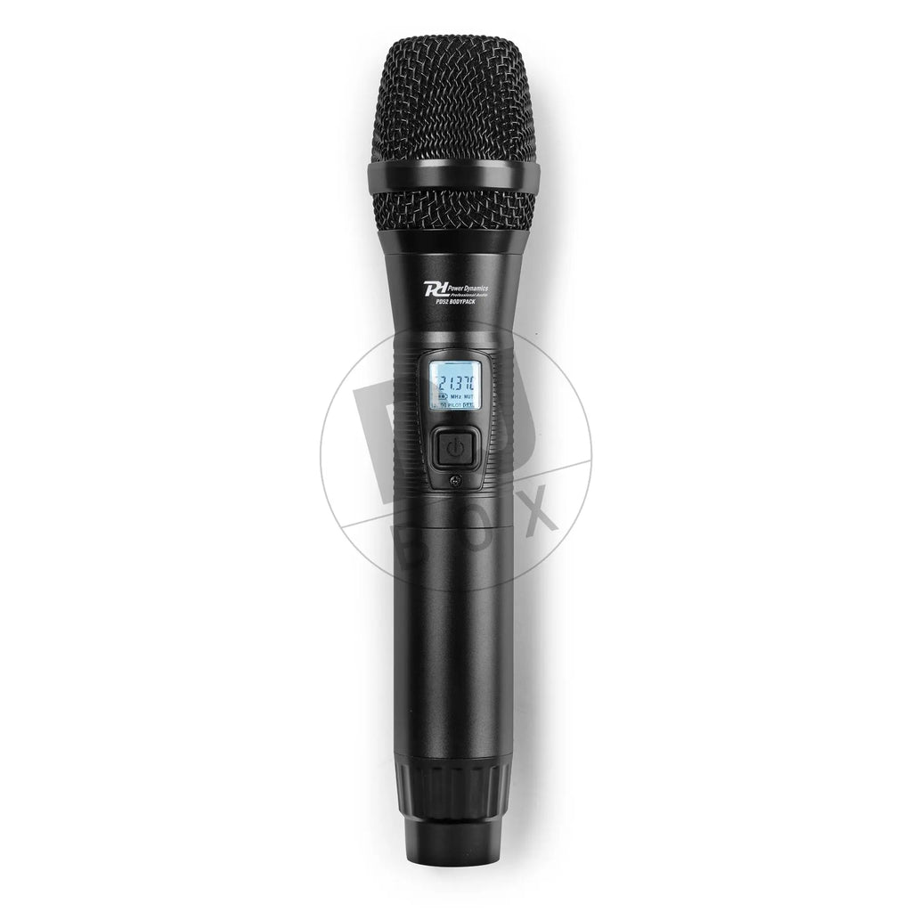 Power Dynamics PD520BP Handheld Microphone - UHF Wireless transmitter