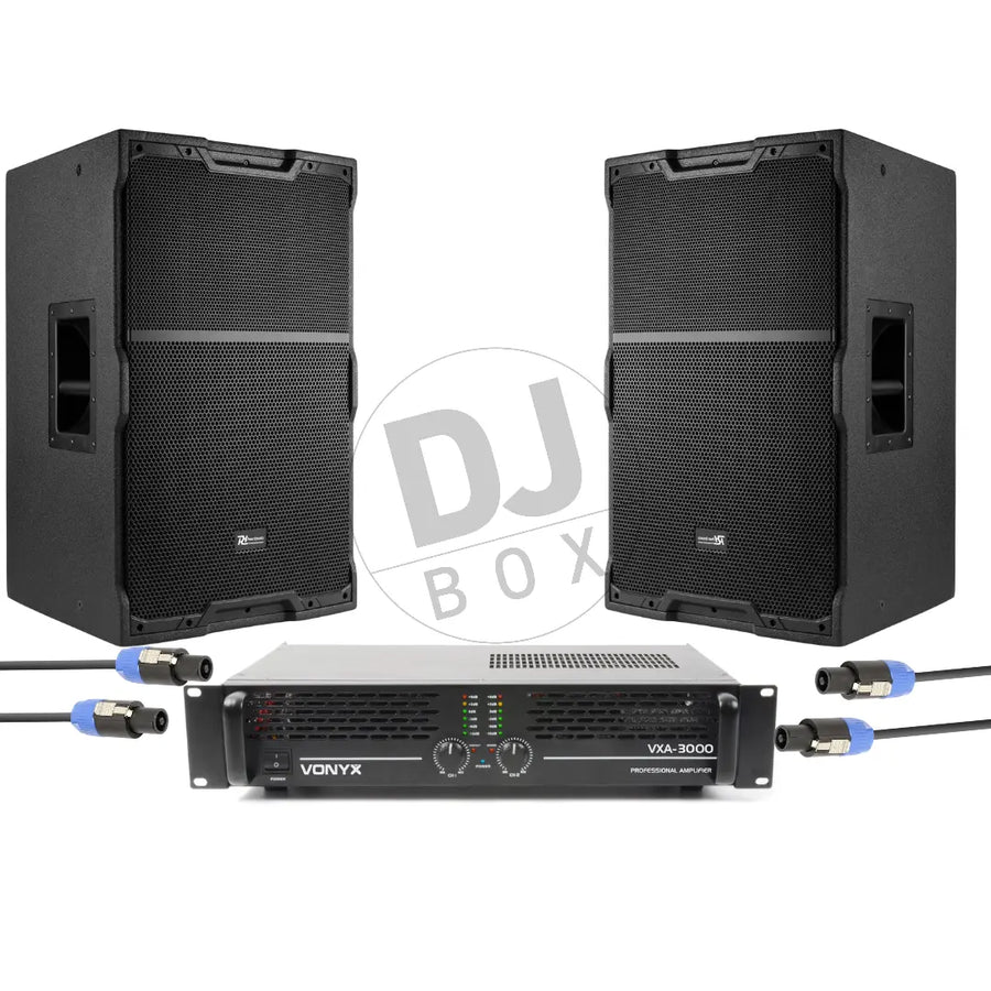 DJbox.ie DJ Shop Power Dynamics PDY215 Passive Speaker Bundle at DJbox.ie DJ Shop