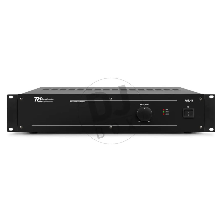 Power Dynamics Power Dynamics PRS240 100V Slave Amplifier 240W at DJbox.ie DJ Shop