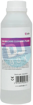 QTX QTX Cleaning Fluid 250ml For Fog Machines at DJbox.ie DJ Shop