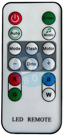 QTX QTX PAR-100 High Power PAR100 3-in-1 LED Plastic PAR Can 18 x 3 in 1 at DJbox.ie DJ Shop