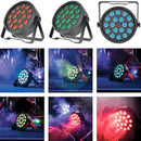 QTX QTX PAR-100 High Power PAR100 3-in-1 LED Plastic PAR Can 18 x 3 in 1 at DJbox.ie DJ Shop