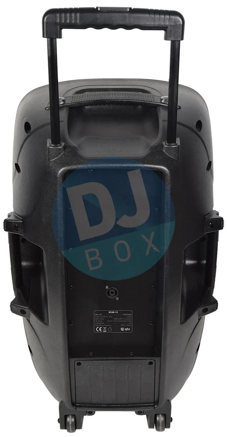 QTX XCAB-15 Moulded PA Cabinet at DJbox.ie DJ Shop