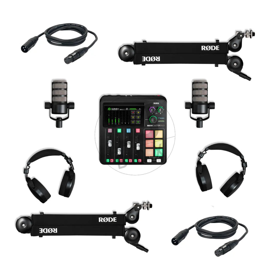 DJbox.ie DJ Shop Rode Dual Podcast Kit Two-person Podcasting Kit at DJbox.ie DJ Shop