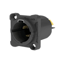 Seetronic Power Pro True Inlet Chassis Connector - Male - D- Size