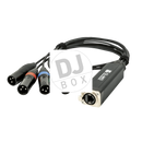 Showgear Showgear - 4-channel DMX shuttle snake via network cable at DJbox.ie DJ Shop