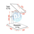 Showgear Showgear DJ Player Stand at DJbox.ie DJ Shop