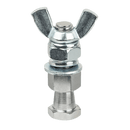 Showgear Showgear Spigot for Multigrip Clamp M10 x 25 mm at DJbox.ie DJ Shop