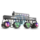 Max Max PartyBar10 Set 2x Jelly Moon, 2xPAR and UV/Strobe at DJbox.ie DJ Shop