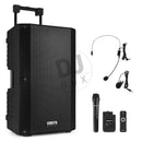 Vonyx VSA700-BP Portable System 15" 1000W Combi at DJbox.ie DJ Shop