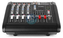 Vonyx Vonyx AM5A 5-Channel Mixer with Amplifier - ACTIVE at DJbox.ie DJ Shop