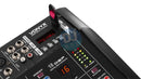 Vonyx Vonyx AM5A 5-Channel Mixer with Amplifier - ACTIVE at DJbox.ie DJ Shop