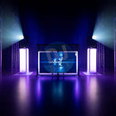 Vonyx Vonyx DB6 Foldable DJ-Booth System Pro with TV Bracket at DJbox.ie DJ Shop