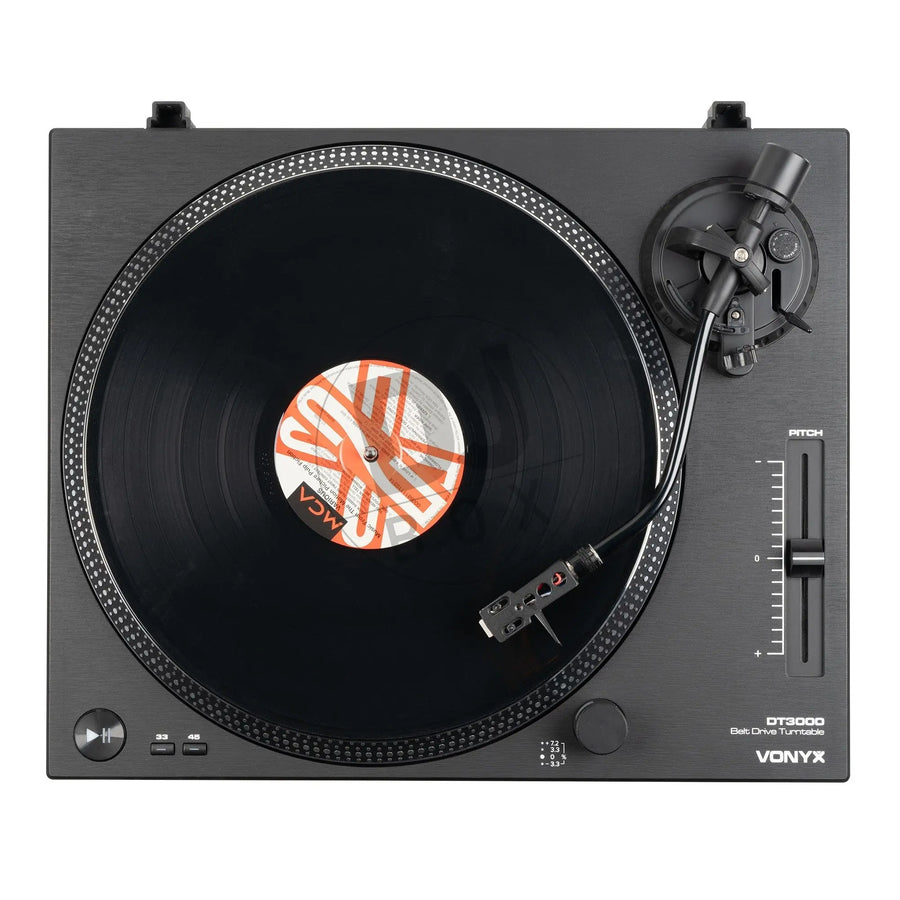 Vonyx Vonyx DT3000 Belt-Drive Turntable at DJbox.ie DJ Shop