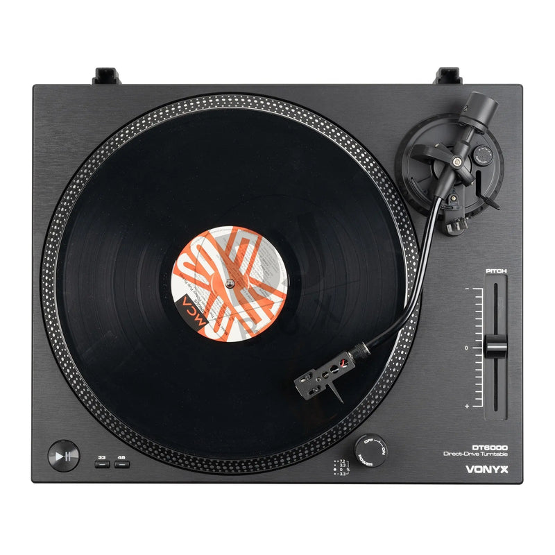 Vonyx Vonyx DT6000 Direct-Drive Turntable - DJbox.ie DJ Shop