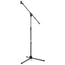 Vonyx Vonyx MS10 Microphone Stand + Boom Black at DJbox.ie DJ Shop