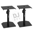 Vonyx Vonyx SMS10 Studio monitor table stand set at DJbox.ie DJ Shop