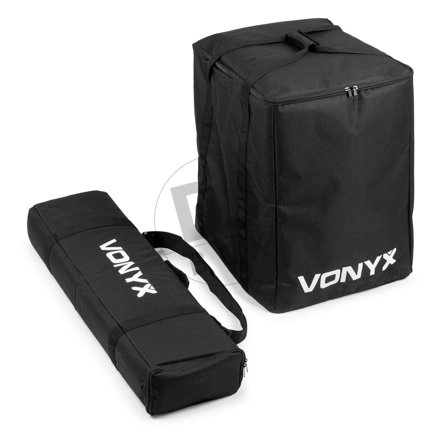 Vonyx Vonyx VX808BAG Speaker Cover Set VX808 at DJbox.ie DJ Shop