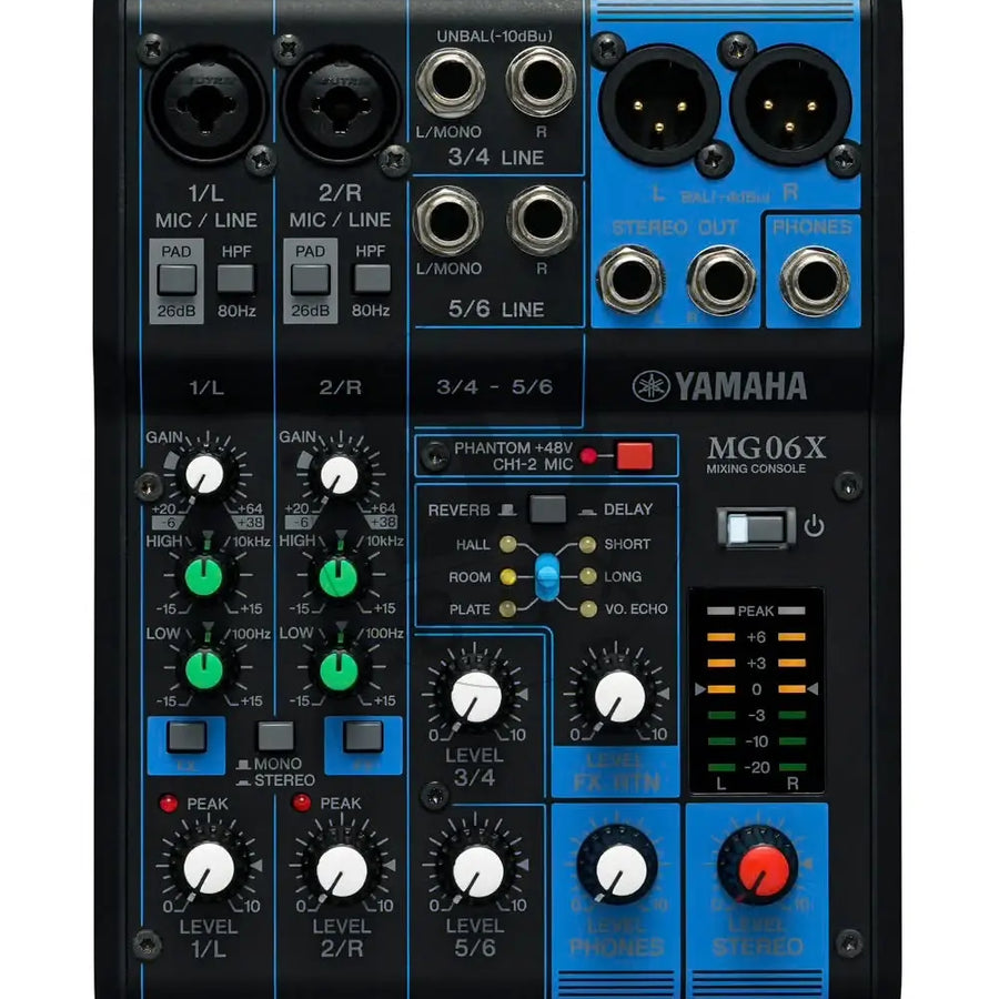 Yamaha MG06X Professional Audio mixer
