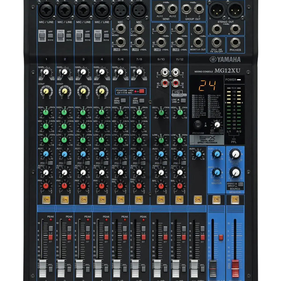 Yamaha MG12XU Professional Audio mixer