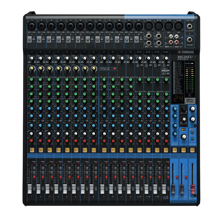 Yamaha Yamaha MG20XU Professional Audio Mixer at DJbox.ie DJ Shop