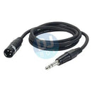DAP Audio 1.5m XLR Male to Stereo Jack DJbox.ie DJ Shop