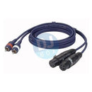 DAP Audio Audio cable - 3m RCA to Female XLR cable - 3m DJbox.ie DJ Shop