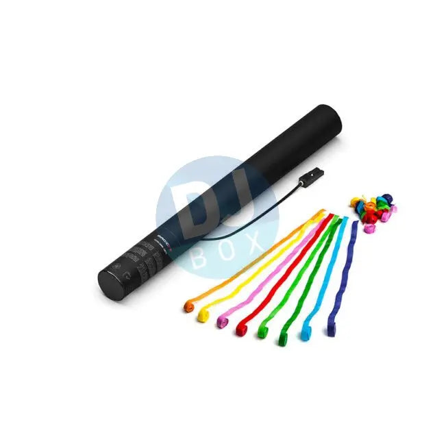 50cm Electric Confetti Cannon Multicolour Streamers at