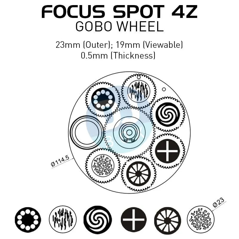 ADJ ADJ Focus Spot 4Z Moving Head DJbox.ie DJ Shop