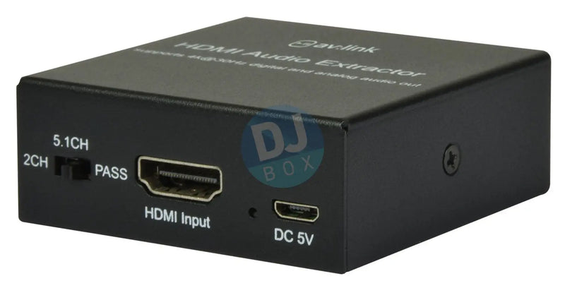 AV:Link AV:Link 4K HDMI Digital Audio Extractor DJbox.ie DJ Shop