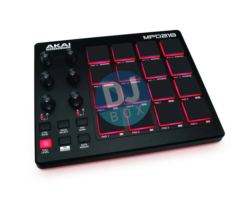 Akai Akai MPD218 | Feature-Packed, Highly Playable Pad Controller DJbox.ie DJ Shop