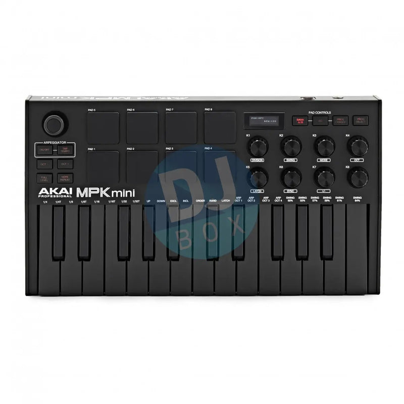 Akai Akai MPK Mini MK3 Keyboard Limited Edition Black DJbox.ie DJ Shop