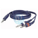 DAP Audio Audio cable stereo Jack to 2 mono Jack L/R - 3 meter DJbox.ie DJ Shop