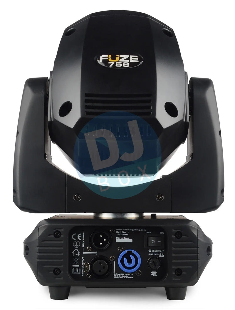 BeamZ Beamz FUZE75S Spot 75W Moving head DJbox.ie DJ Shop