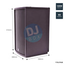 Citronic Citronic 8" CS Series Wooden Installation Speakers - Black DJbox.ie DJ Shop
