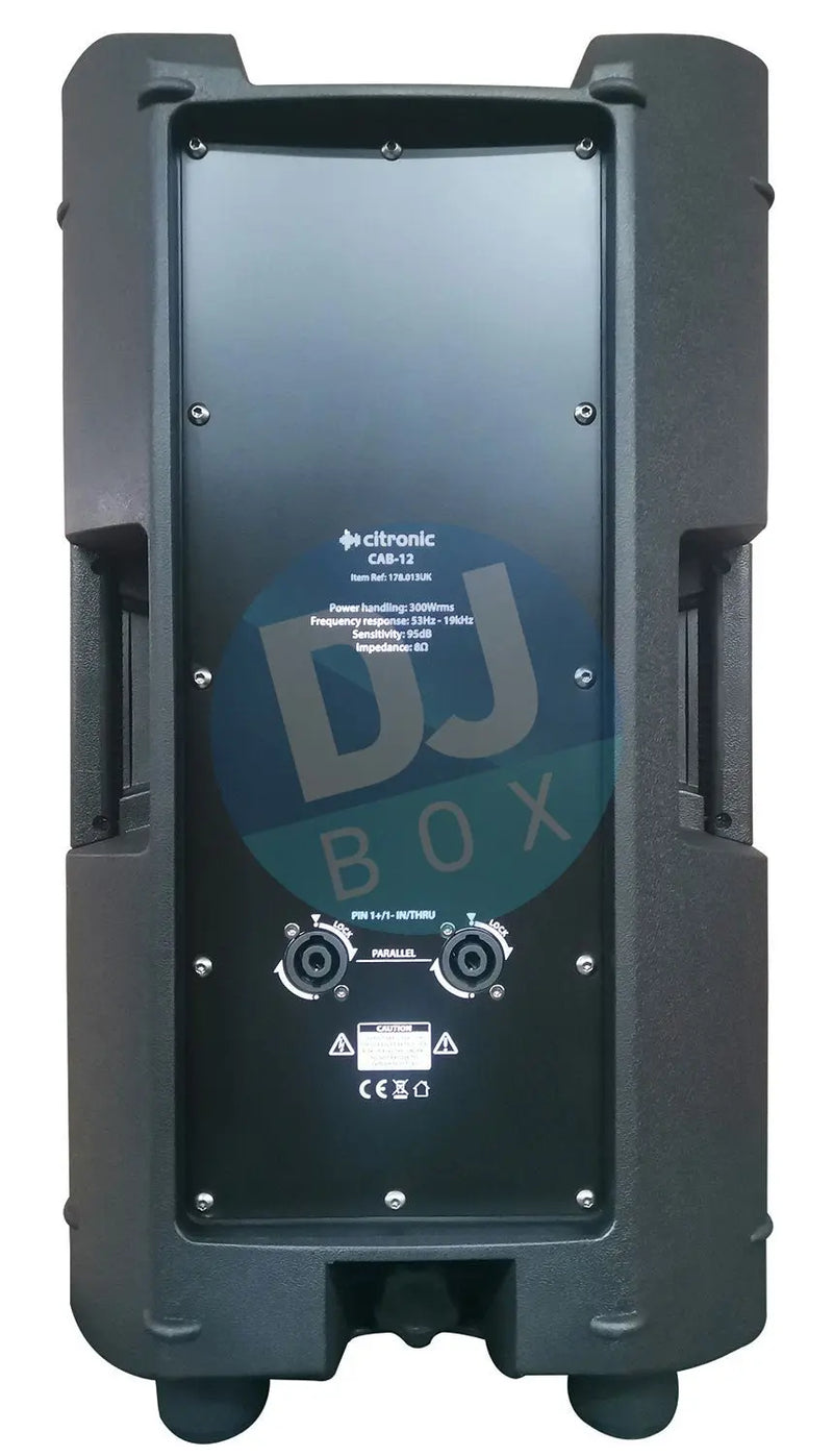 Citronic Citronic CAB-12 Passive speaker DJbox.ie DJ Shop
